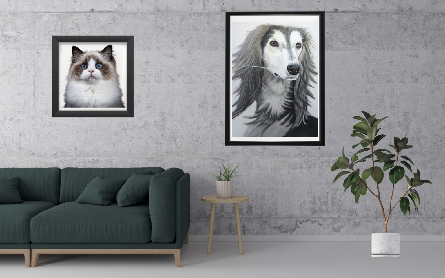 realistische Tierportraits